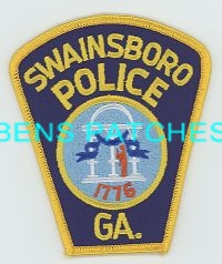 GEORGIA,SWAINSBORO POLICE 4